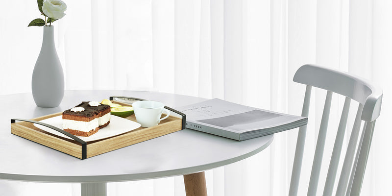 Love-KANKEI Arch Metal Handle Breakfast Tray