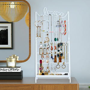 Love-KANKEI "Love" Jewelry Organizer White