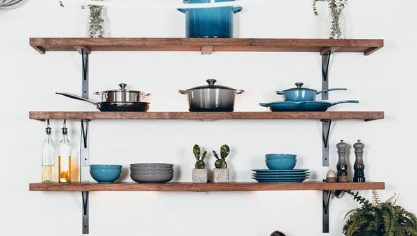 5 Different Ways to Style Floating Shelves