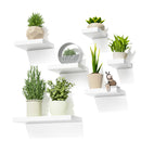 Love-KANKEI Floating Shelves Wall Mounted Set of 6