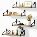 Love-KANKEI Floating Shelves for Wall Set of 4