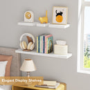 Love-KANKEI Floating Shelves Wall Mounted Set of 6