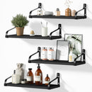 Love-KANKEI Floating Shelves for Wall Set of 4