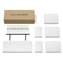 Love-KANKEI Floating Shelves Wall Mounted Set of 6