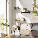 Love-KANKEI Floating Shelves Wall Mounted Set of 3